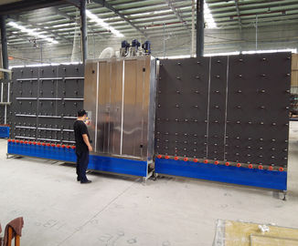 Κίνα κάθετος χαμηλός 2000Mm - βιομηχανικός εξοπλισμός πλυντηρίων γυαλιού Ε βούρτσες 3 ζευγαριών, κάθετο πλυντήριο επίπεδου γυαλιού προμηθευτής