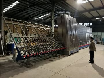 Κίνα Χαμηλή μηχανή γυαλιού πλύσης Ε, ανώτατο μέγεθος 2800x4000mm γυαλιού πλυντηρίων επίπεδου γυαλιού προμηθευτής