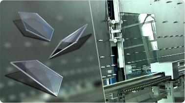 CNC αυτόματη χαμηλή ε διπλής τοποθέτησης υαλοπινάκων διαγραφή μορφής ακρών γυαλιού εξοπλισμού προμηθευτής