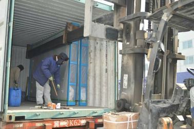 Forklift γυαλί οβελιδίων φορτηγών που δίνει τη μηχανή για τη γραμμή παραγωγής γυαλιού προμηθευτής