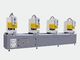 Υψηλό αποδοτικό σχεδιάγραμμα PVC συγκόλλησης μηχανών παραθύρων UPVC με το κεφάλι τέσσερα προμηθευτής