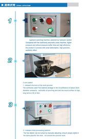 Υδραυλική Punching έξι κύβων μηχανή, εξοπλισμός 2.2Kw επεξεργασίας αργιλίου προμηθευτής